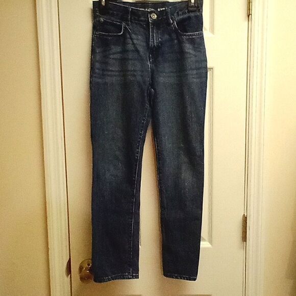 Boys PLACE STRAIGHT Blue Jeans size 12 - Picture 1 of 4